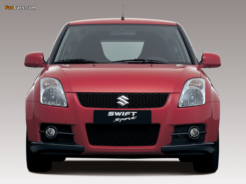 Suzuki Swift Sport 2005–11 wallpapers (800 x 600)