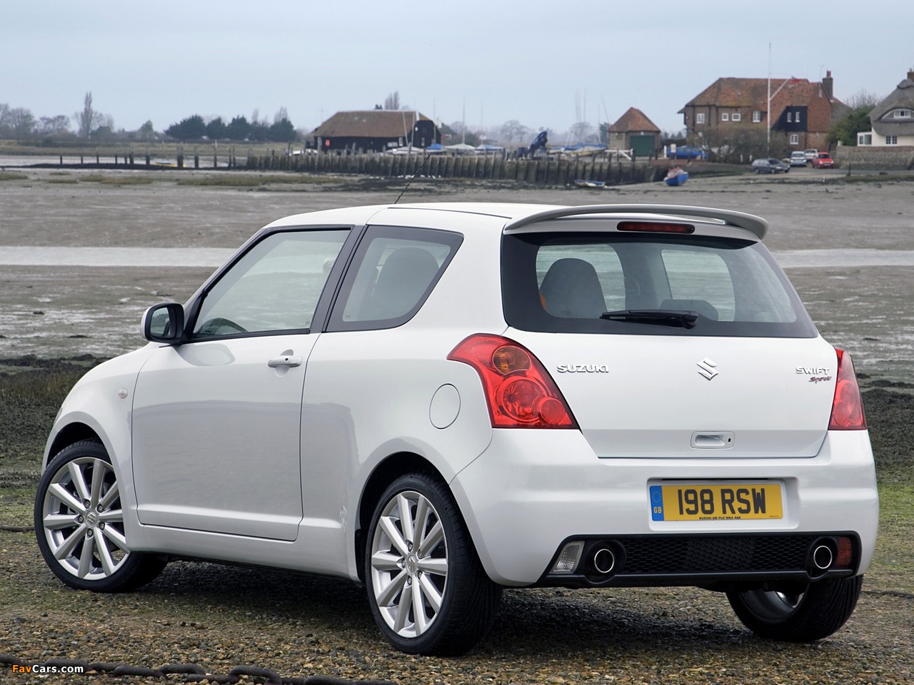 Suzuki Swift Sport UK-spec 2005–11 wallpapers (1280 x 960)