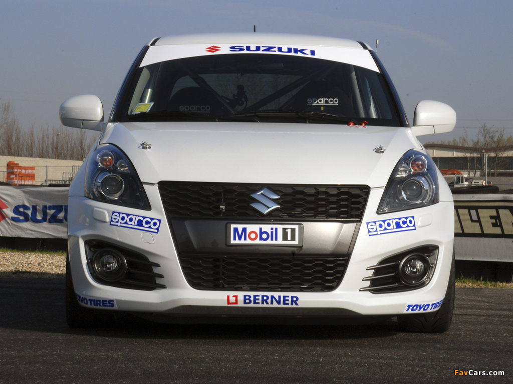 Suzuki Swift Sport Group N 2012 wallpapers (1024 x 768)