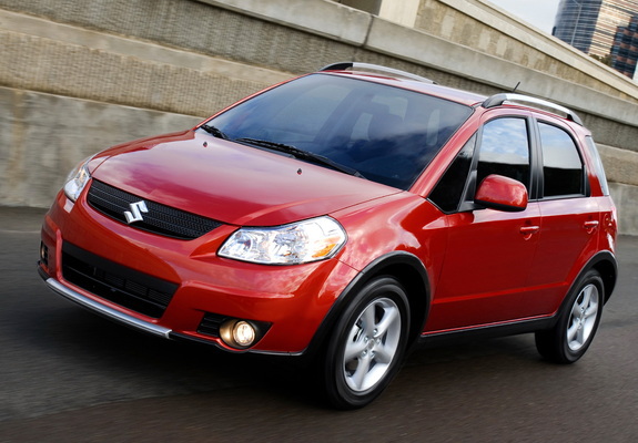 Images of Suzuki SX4 US-spec 2006–10