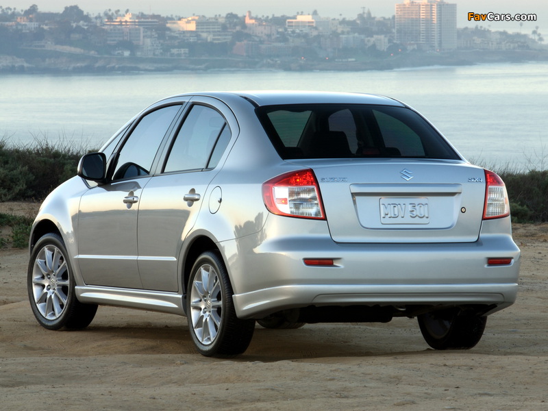 Images of Suzuki SX4 Sedan US-spec 2007–12 (800 x 600)