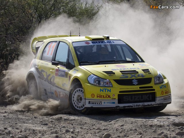 Images of Suzuki SX4 WRC 2008 (640 x 480)