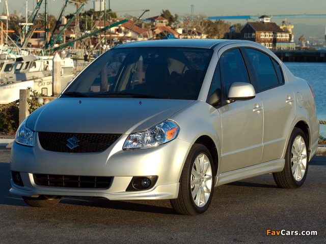 Photos of Suzuki SX4 Sedan US-spec 2007 (640 x 480)