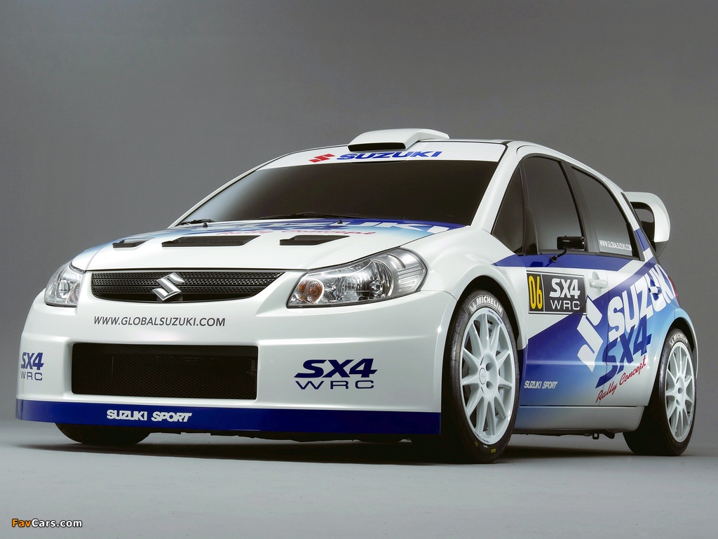 Photos of Suzuki SX4 WRC 2007 (1024 x 768)