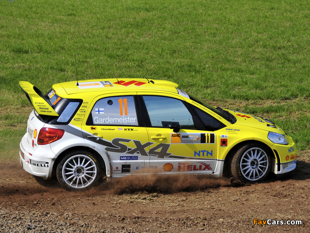 Photos of Suzuki SX4 WRC 2008 (640 x 480)