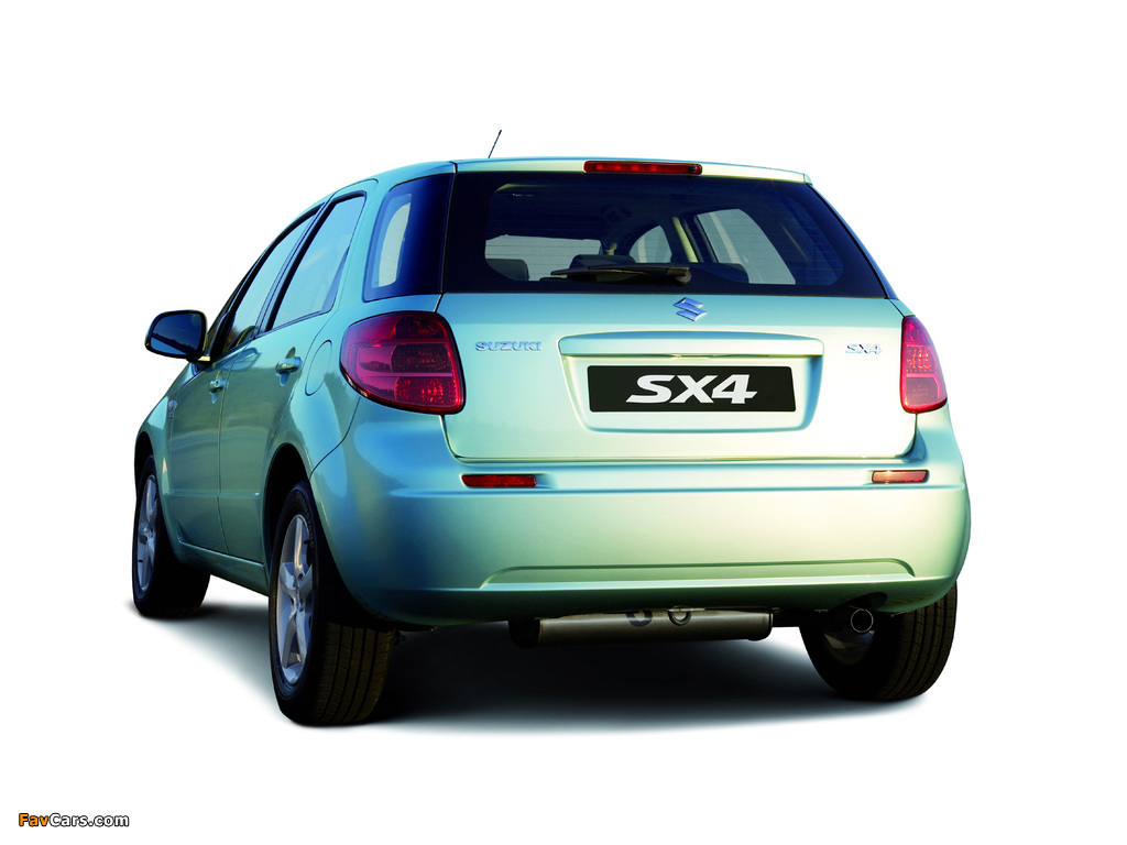 Pictures of Suzuki SX4 2006–10 (1024 x 768)