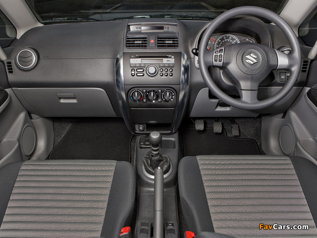 Pictures of Suzuki SX4 UK-spec 2006–10 (640 x 480)