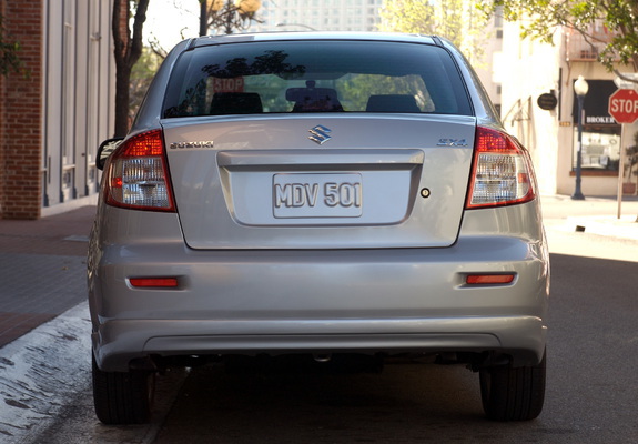 Pictures of Suzuki SX4 Sedan US-spec 2007–12