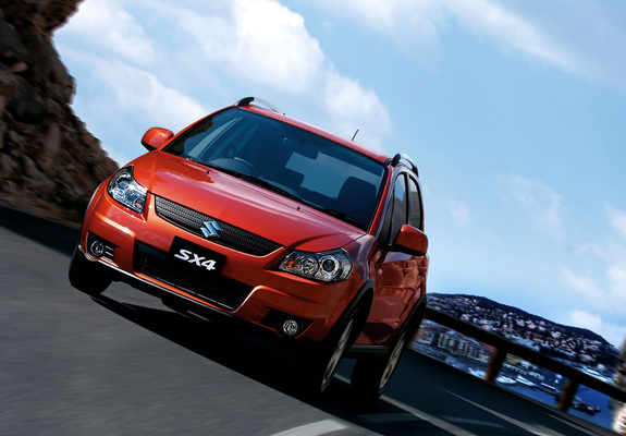 Suzuki SX4 JP-spec 2006–10 photos