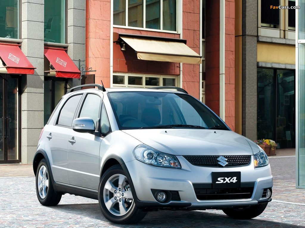 Suzuki SX4 JP-spec 2006–10 pictures (1024 x 768)