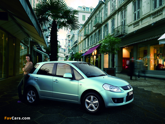 Suzuki SX4 2006–10 wallpapers (640 x 480)
