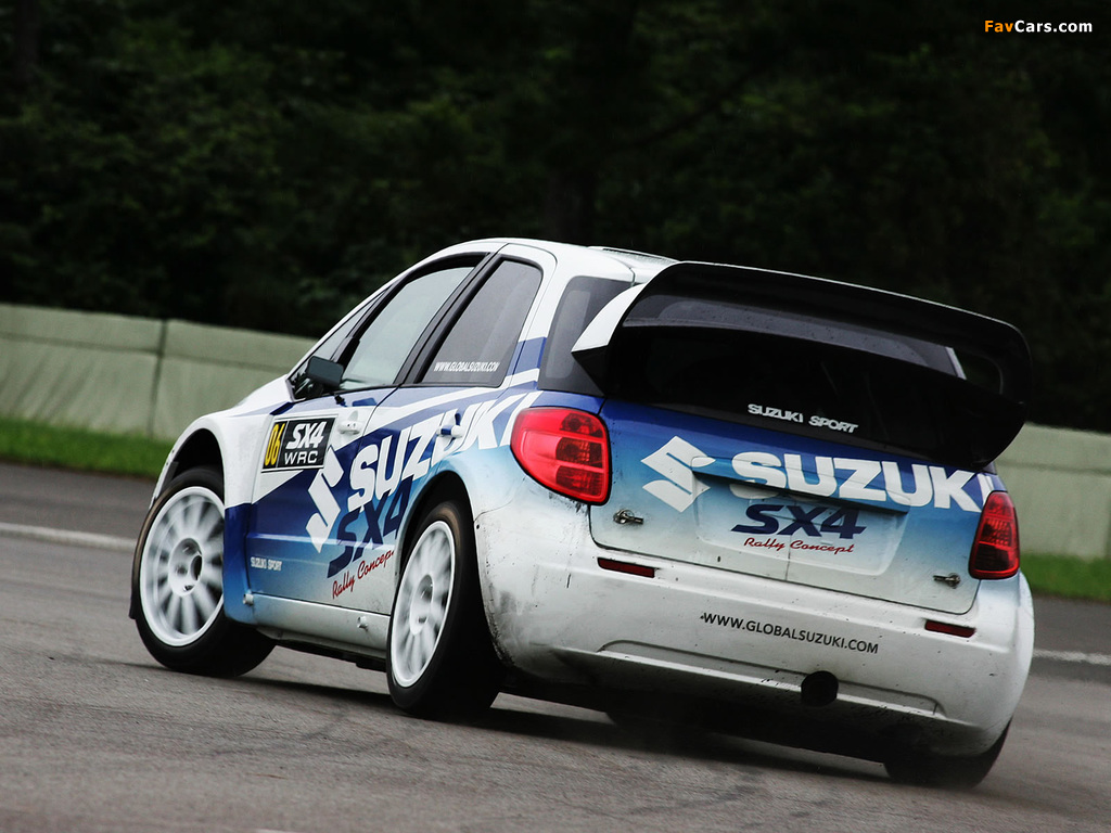 Suzuki SX4 WRC 2007 images (1024 x 768)