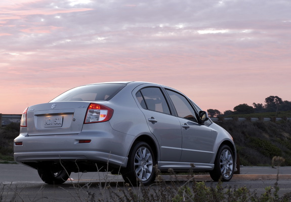 Suzuki SX4 Sedan US-spec 2007–12 photos