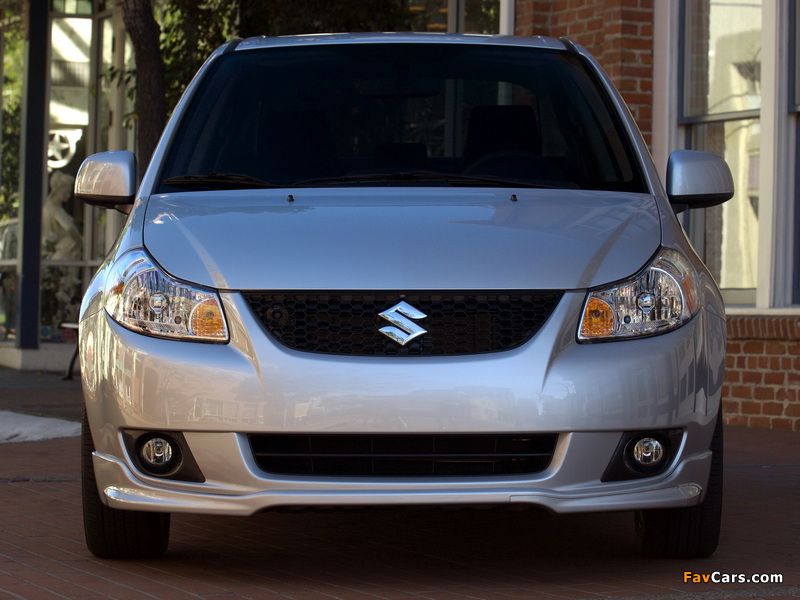 Suzuki SX4 Sedan US-spec 2007–12 pictures (800 x 600)