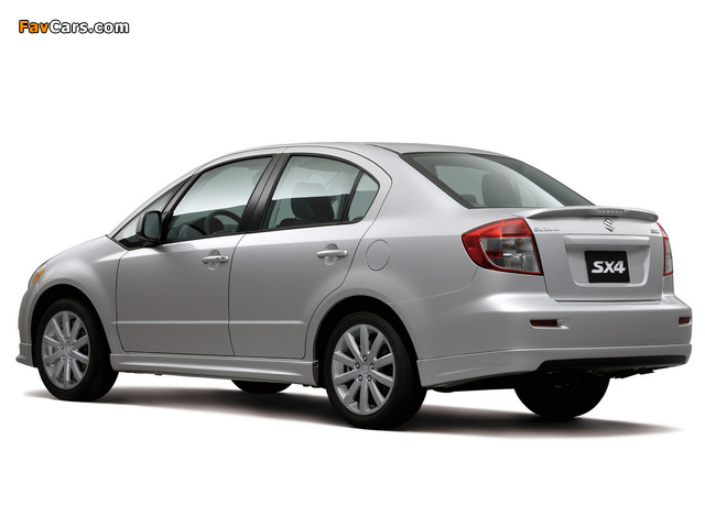 Suzuki SX4 Sedan US-spec 2007–12 pictures (640 x 480)