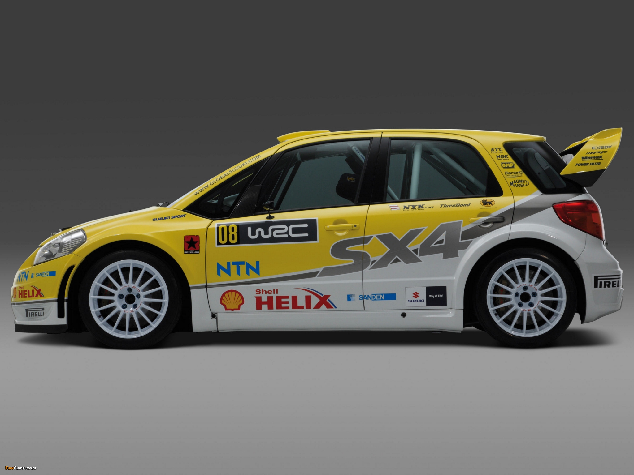 Suzuki SX4 WRC 2008 photos (2048 x 1536)