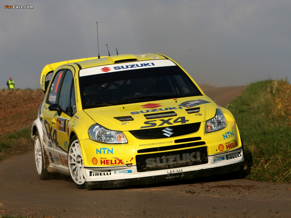 Suzuki SX4 WRC 2008 photos (1024 x 768)