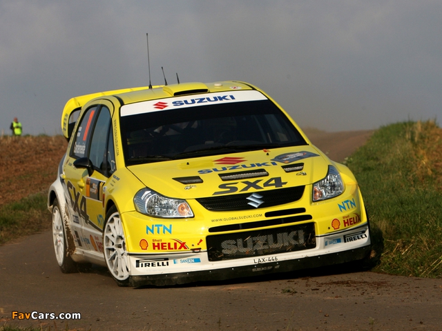 Suzuki SX4 WRC 2008 photos (640 x 480)