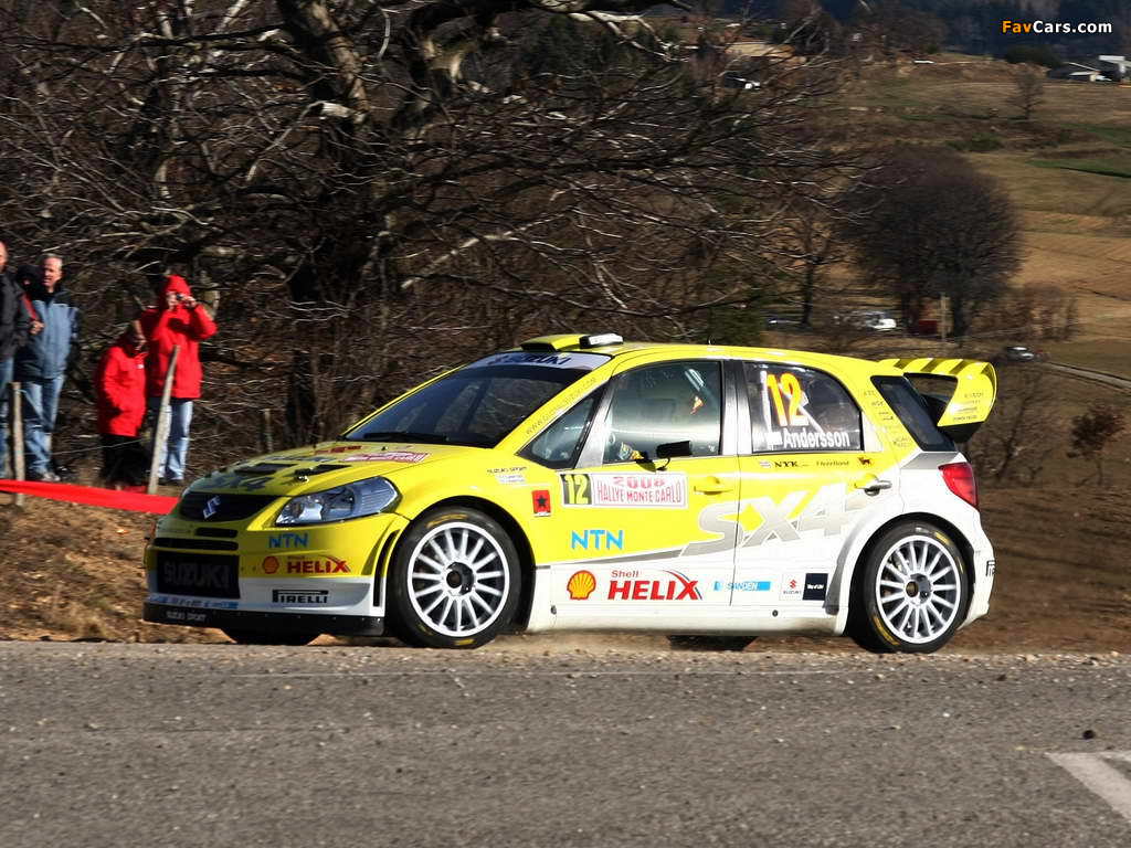 Suzuki SX4 WRC 2008 photos (1024 x 768)