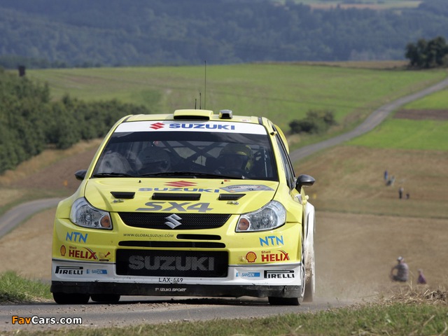 Suzuki SX4 WRC 2008 pictures (640 x 480)