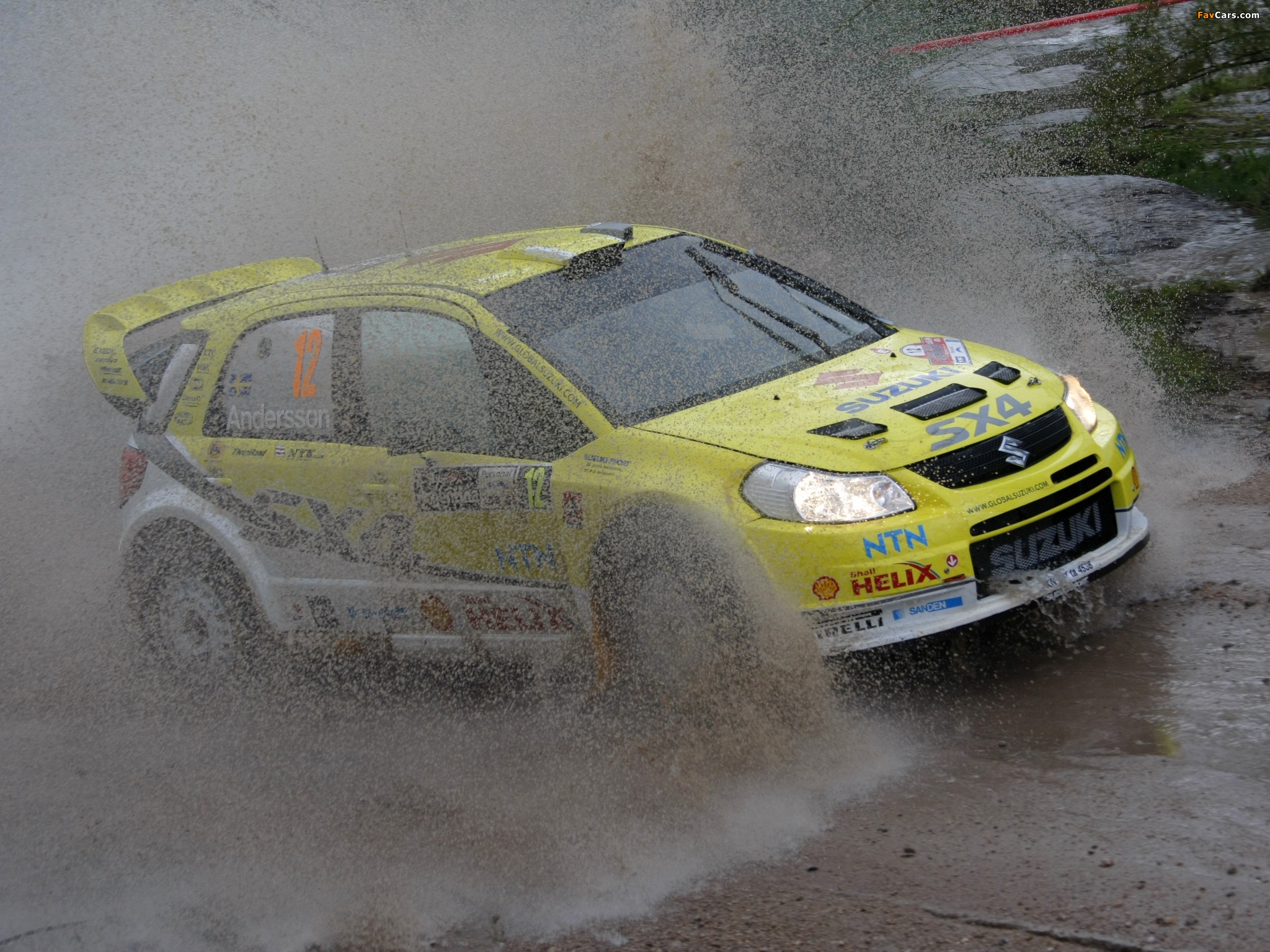 Suzuki SX4 WRC 2008 wallpapers (2048 x 1536)