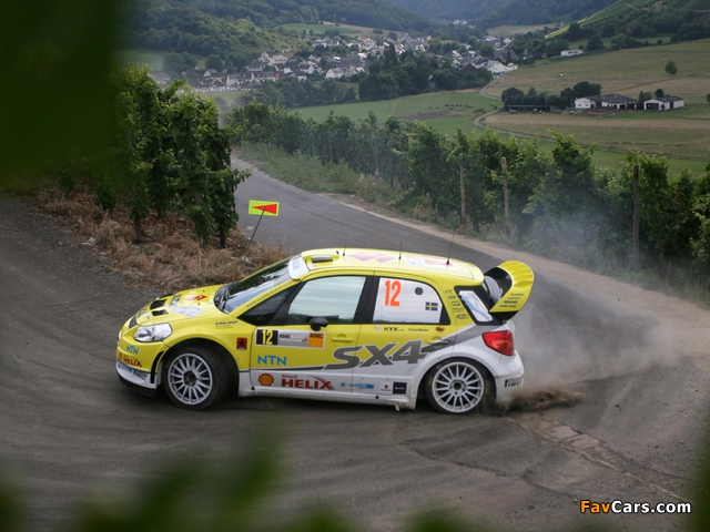 Suzuki SX4 WRC 2008 wallpapers (640 x 480)