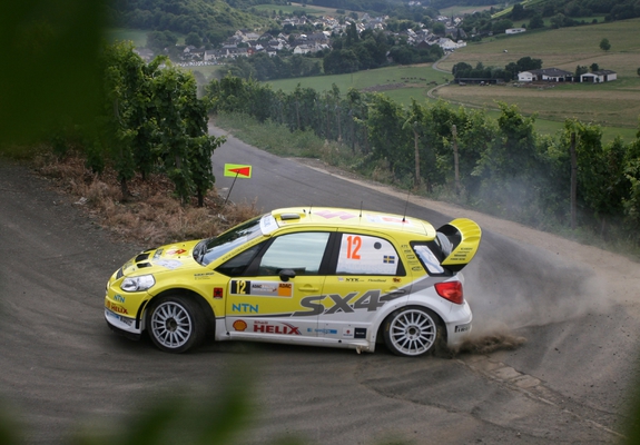 Suzuki SX4 WRC 2008 wallpapers
