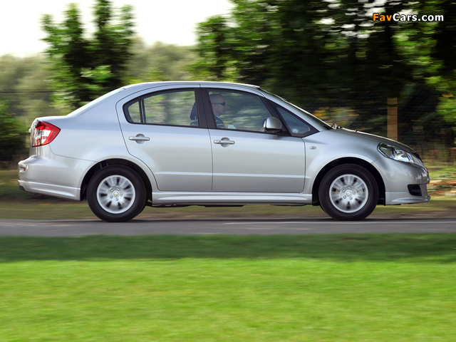 Suzuki SX4 Saloon 2009–11 wallpapers (640 x 480)