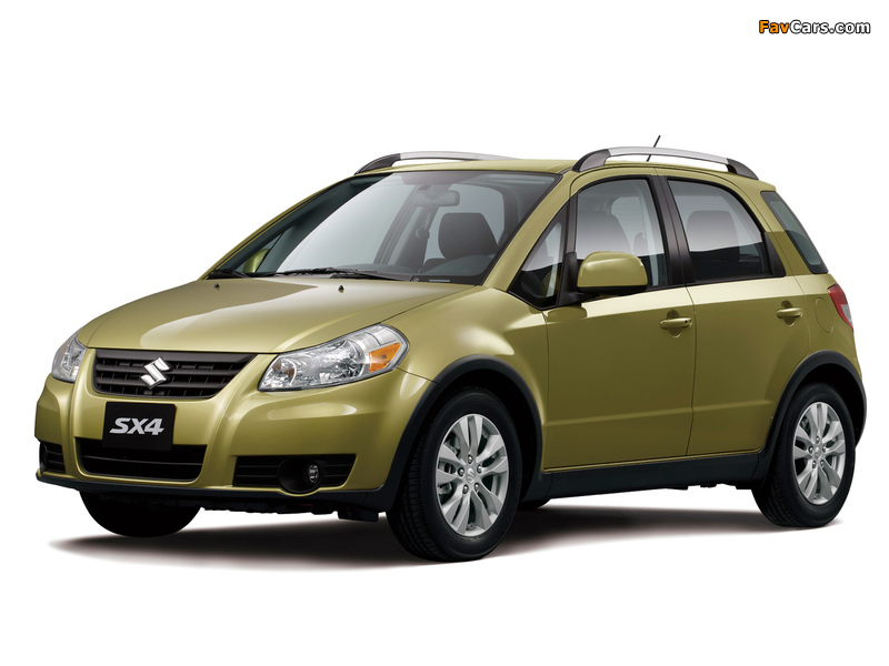 Suzuki SX4 AWD Crossover 2011–12 images (800 x 600)