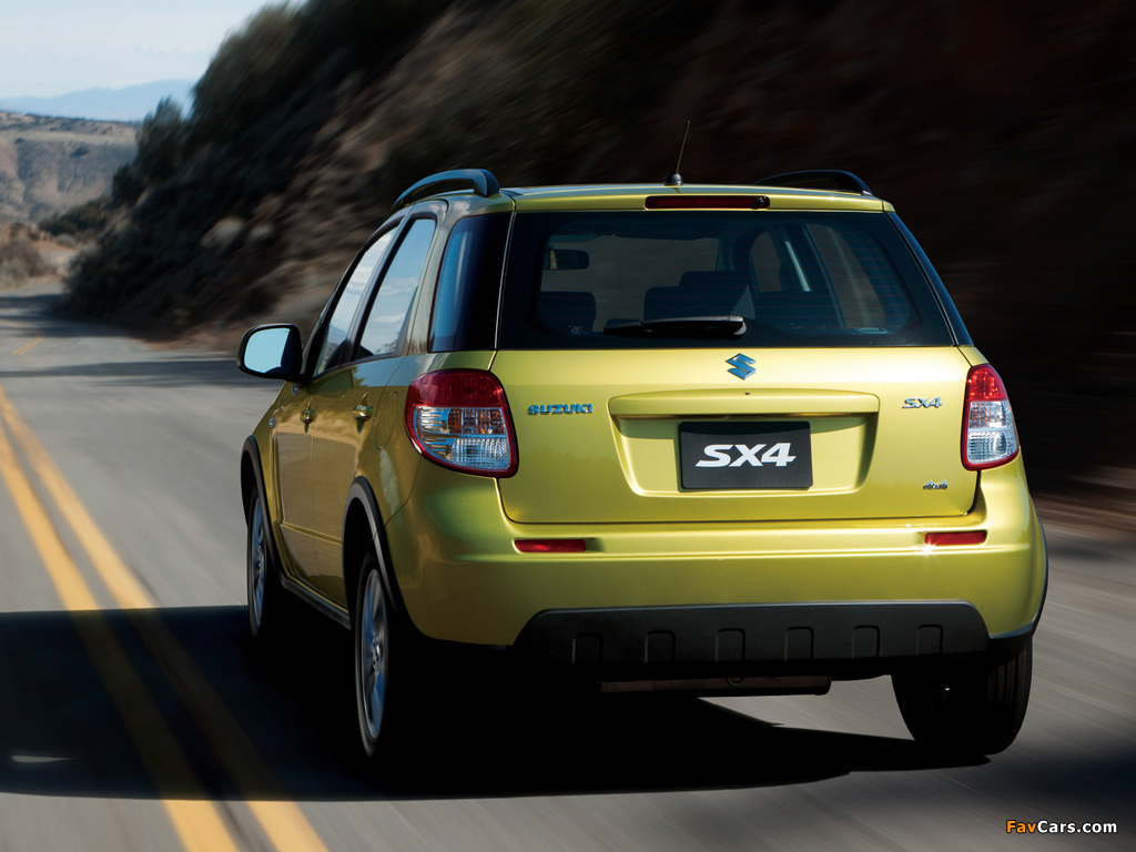 Suzuki SX4 AWD Crossover 2011–12 wallpapers (1024 x 768)