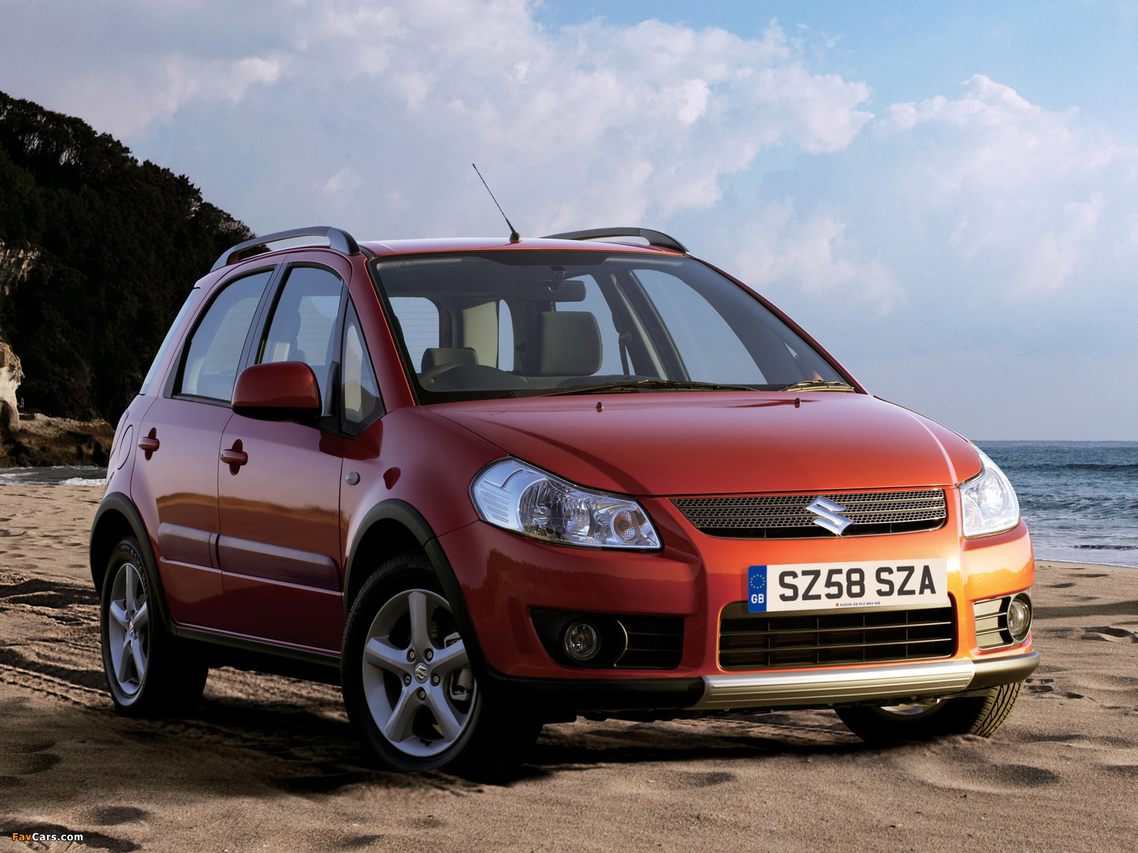 Suzuki SX4 UK-spec 2006–10 wallpapers (1600 x 1200)