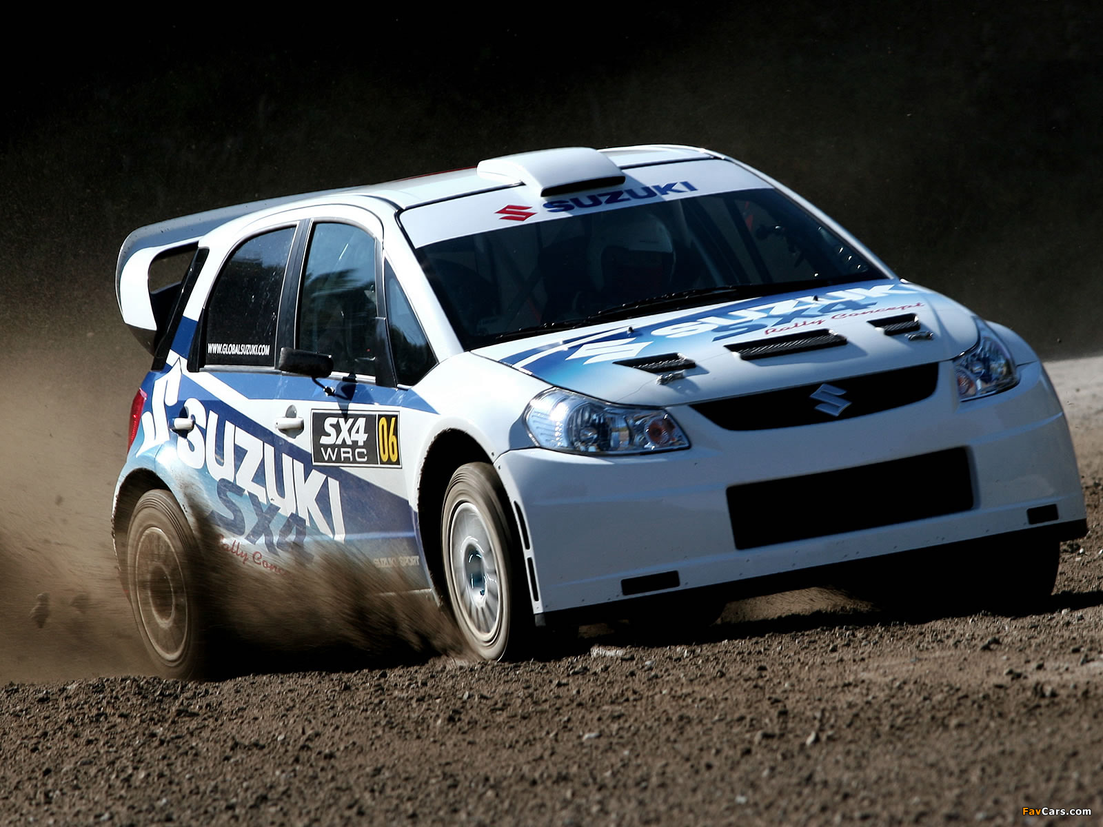 Suzuki SX4 WRC 2007 wallpapers (1600 x 1200)