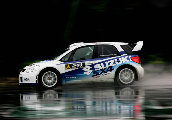 Suzuki SX4 WRC 2007 wallpapers