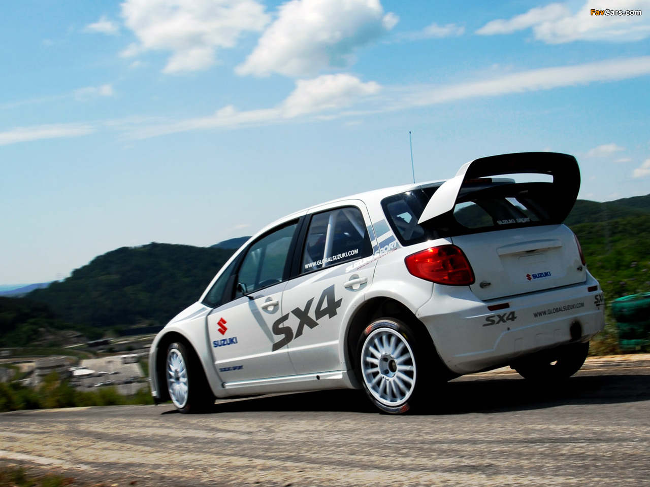 Suzuki SX4 WRC 2007 wallpapers (1280 x 960)