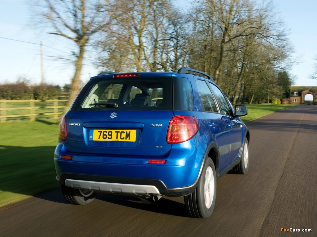 Suzuki SX4 UK-spec 2010 wallpapers (1024 x 768)