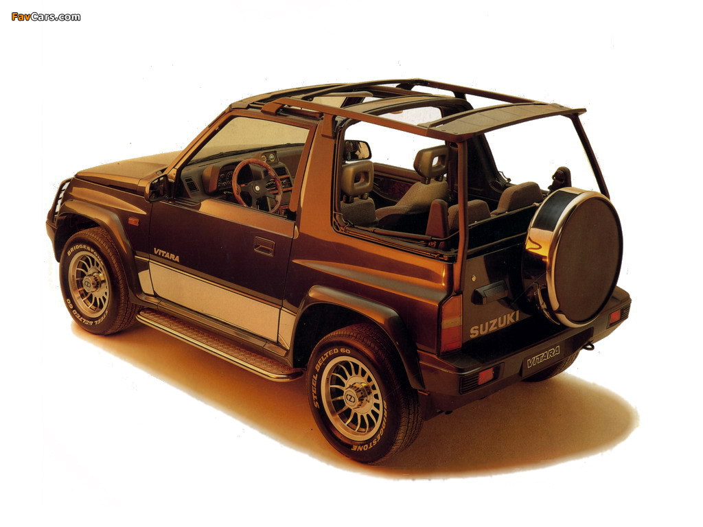 Pictures of Suzuki Vitara Canvas Top 1989–98 (1024 x 768)
