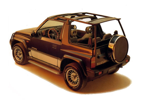 Pictures of Suzuki Vitara Canvas Top 1989–98