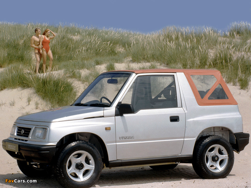 Suzuki Vitara Canvas Top UK-spec 1989–98 images (800 x 600)