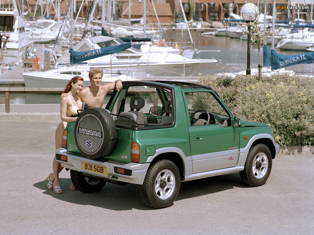 Suzuki Vitara Canvas Top UK-spec 1989–98 photos (1024 x 768)