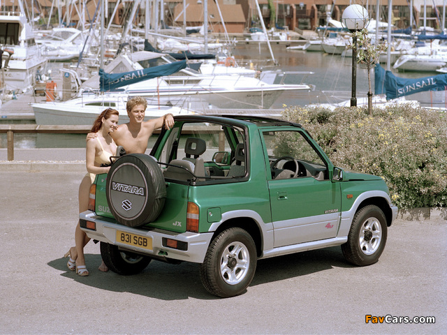 Suzuki Vitara Canvas Top UK-spec 1989–98 photos (640 x 480)