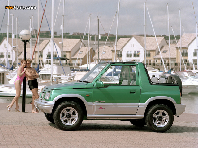 Suzuki Vitara Canvas Top UK-spec 1989–98 pictures (640 x 480)