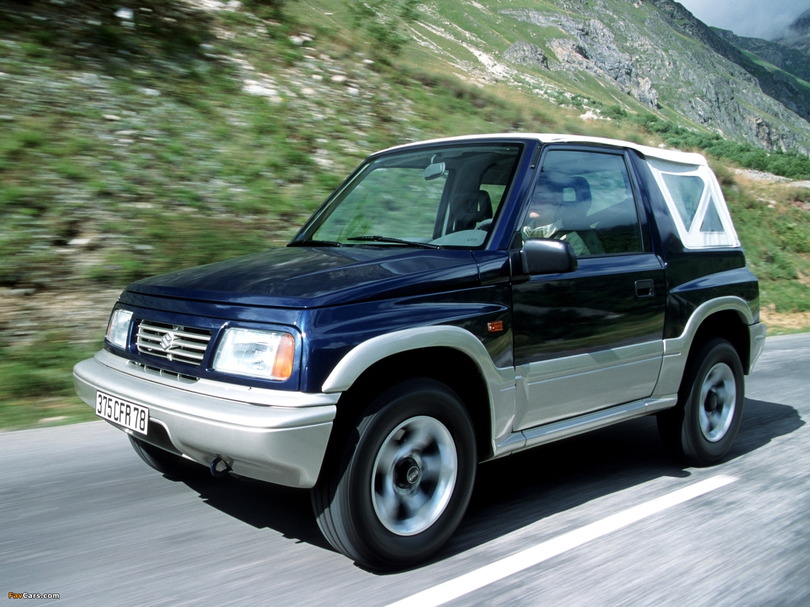 Suzuki Vitara Canvas Top 1989–98 wallpapers (1600 x 1200)