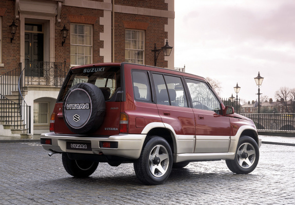 Suzuki Vitara 5-door UK-spec 1991–98 images