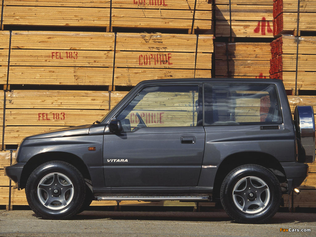 Suzuki Vitara 3-door UK-spec 1989–98 wallpapers (1024 x 768)