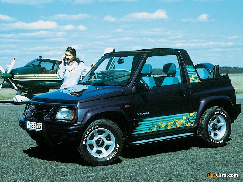Suzuki Vitara Canvas Top 1989–98 wallpapers (800 x 600)