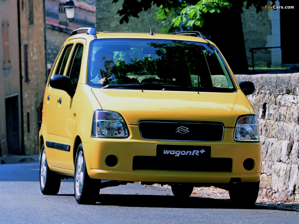 Pictures of Suzuki Wagon R+ UK-spec (MM) 2003–06 (1024 x 768)
