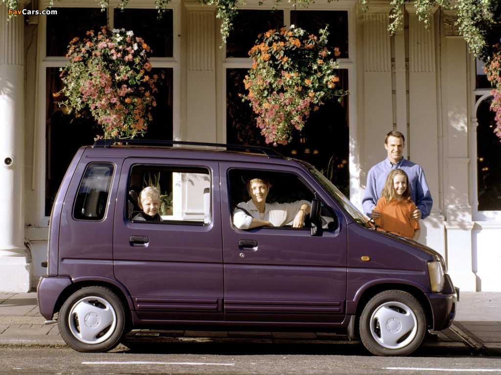 Suzuki Wagon R+ UK-spec (EM) 1997–2000 photos (1024 x 768)