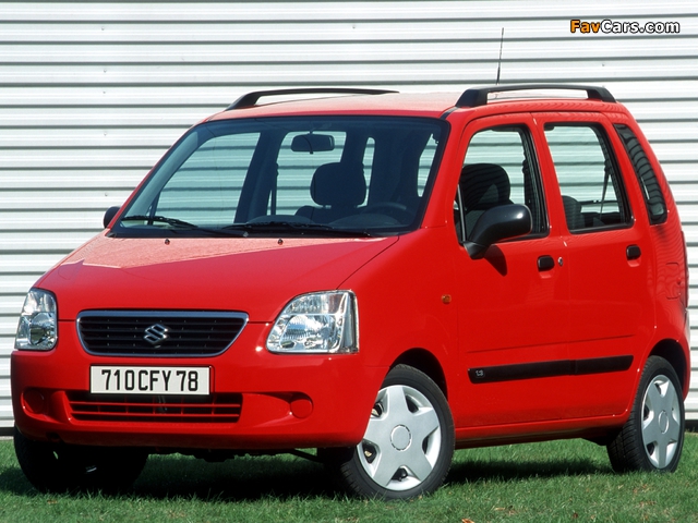 Suzuki Wagon R+ (MM) 2000–03 images (640 x 480)
