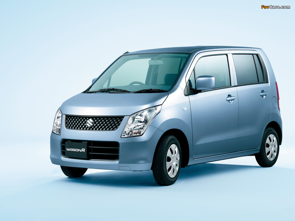 Suzuki Wagon R FX (MH23S) 2008–12 wallpapers (1024 x 768)