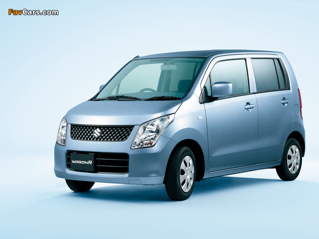 Suzuki Wagon R FX (MH23S) 2008–12 wallpapers (640 x 480)
